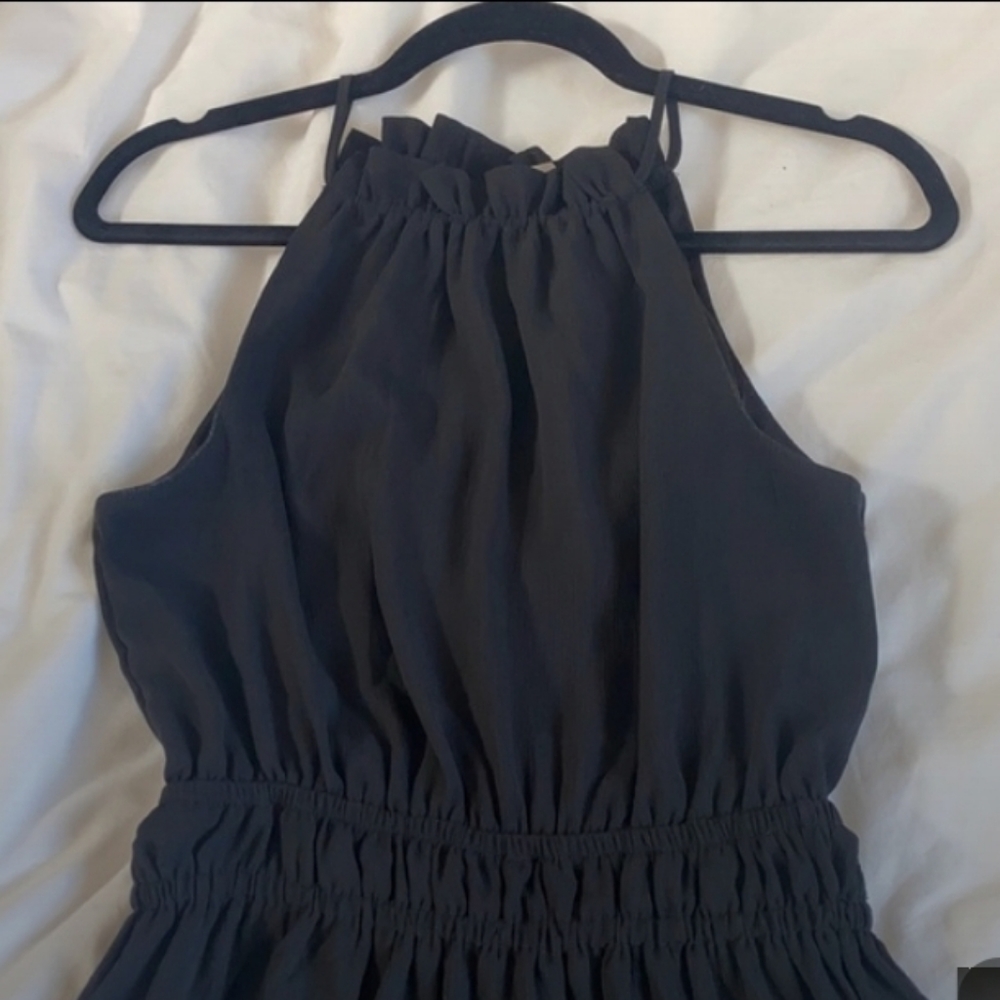 XS BLACK LONG DRESS